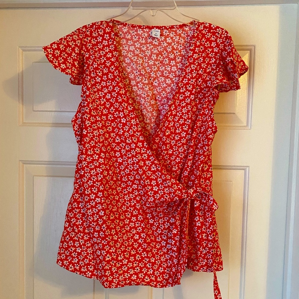 Old Navy Wrap Top